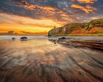 Mussenden Temple Print: Irish Landscape Photography, County Derry