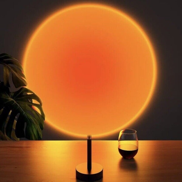 Sunset Lamp Etsy