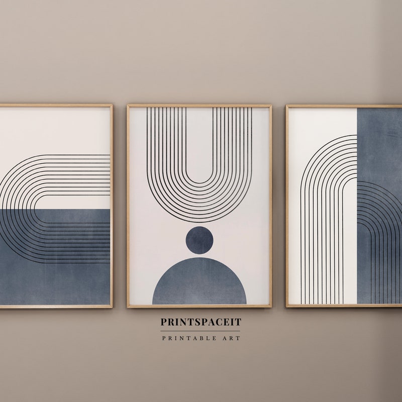 Printable Modern Art Etsy