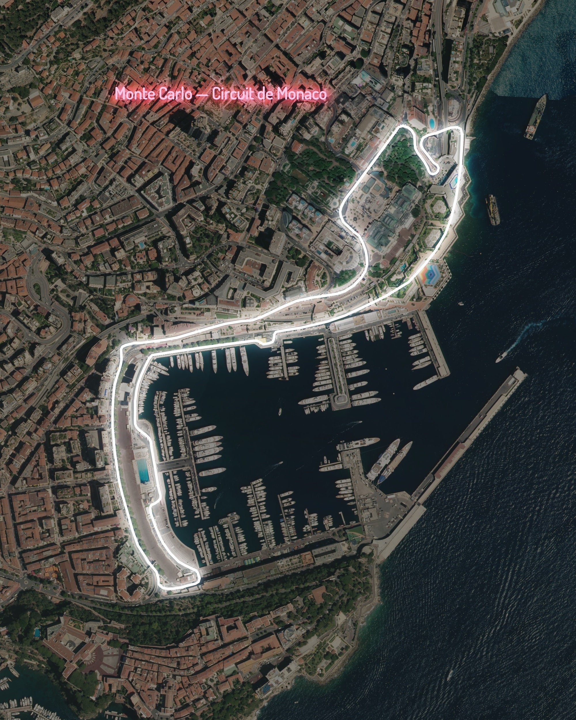 Grand Prix De Monaco Circuit - Il Fullxfull.4994383599 B3is 