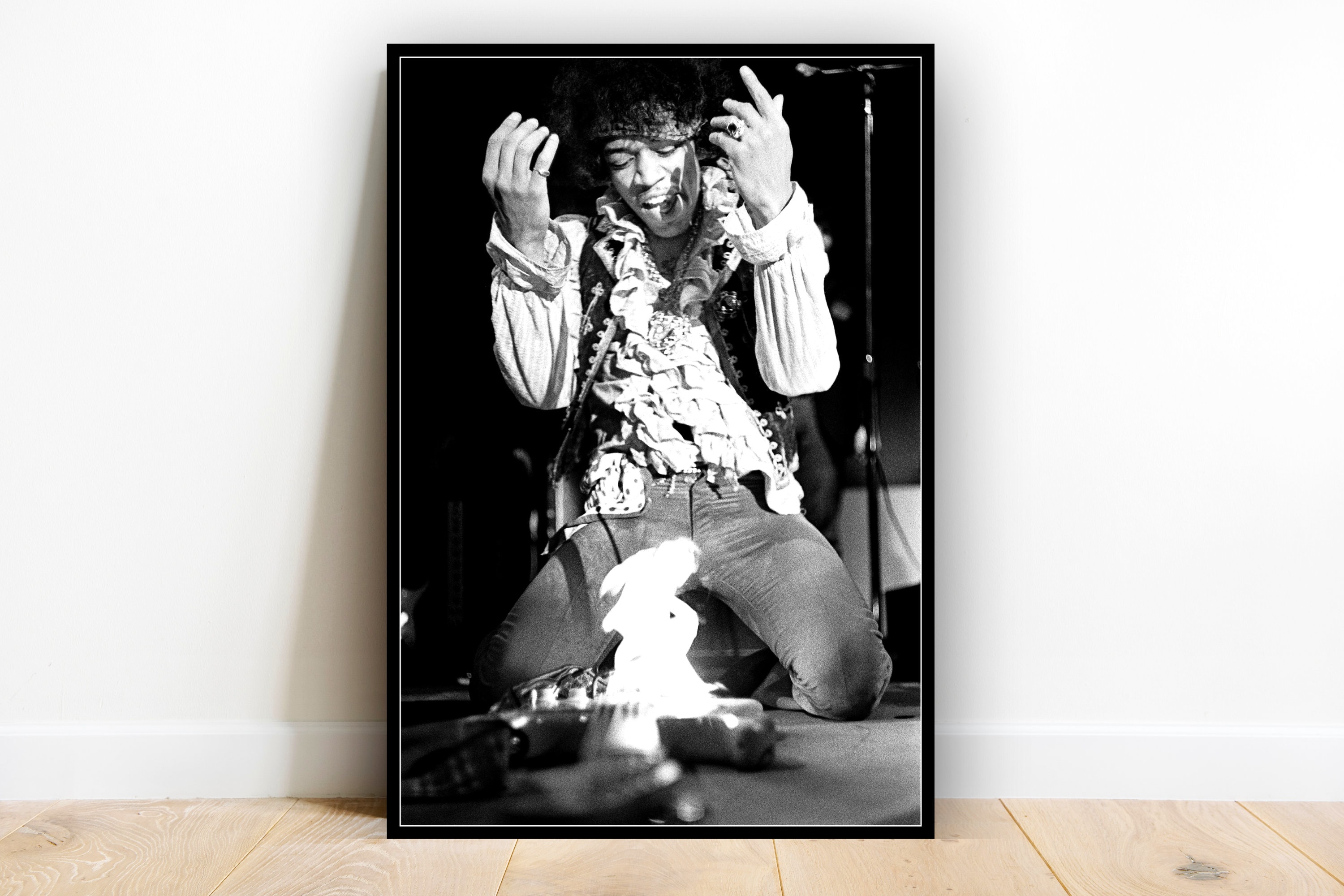 Discover Jimi Hendrix vintage, wall decor, gifts, home decor Poster