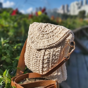Knitted Sling Bag Etsy New Zealand