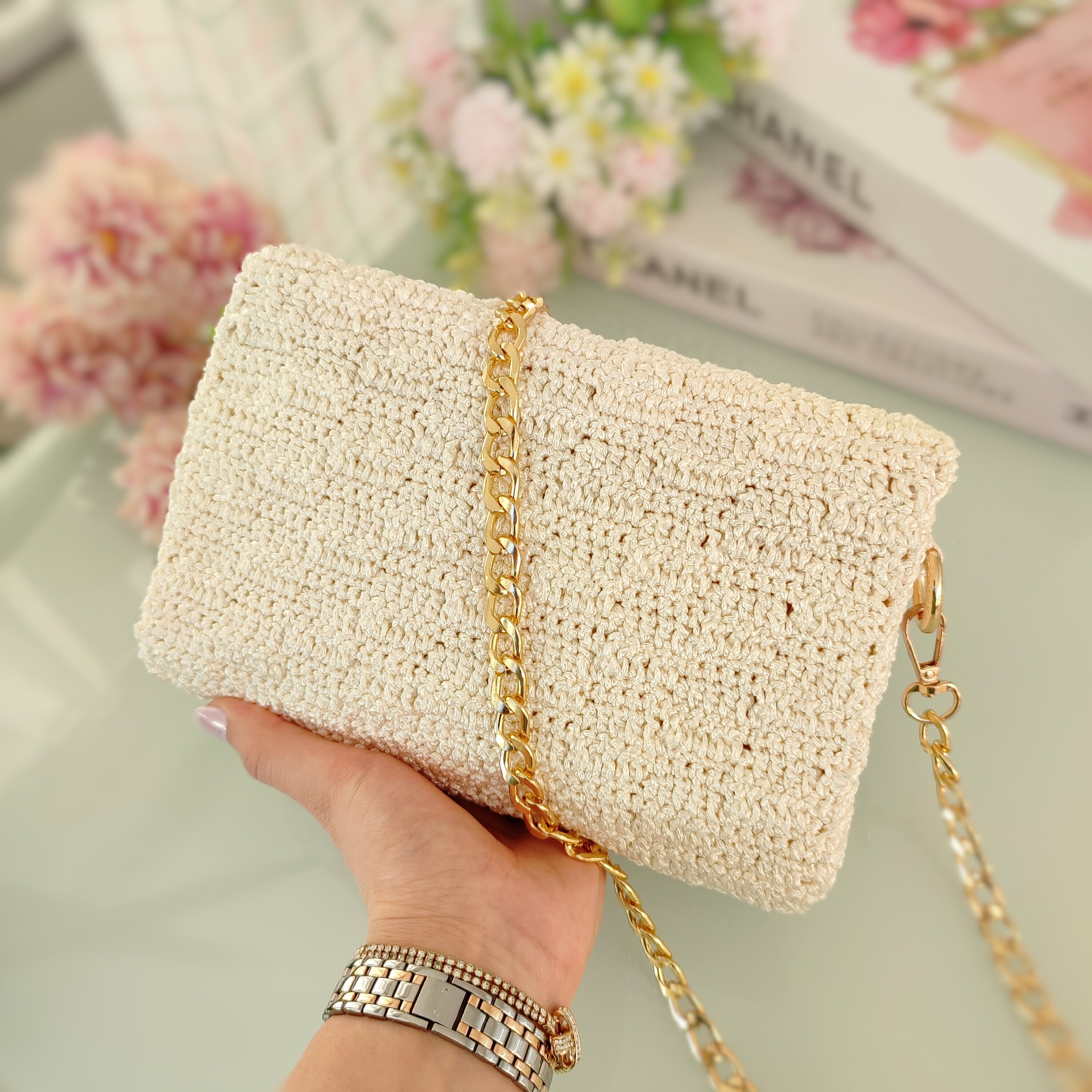 ☆人気☆【INSTANTFUNK】☆22SS Crocheted shoulder ba.g☆ CROCHET CROSSBODY BAG FOR DAILY USE | eBay
