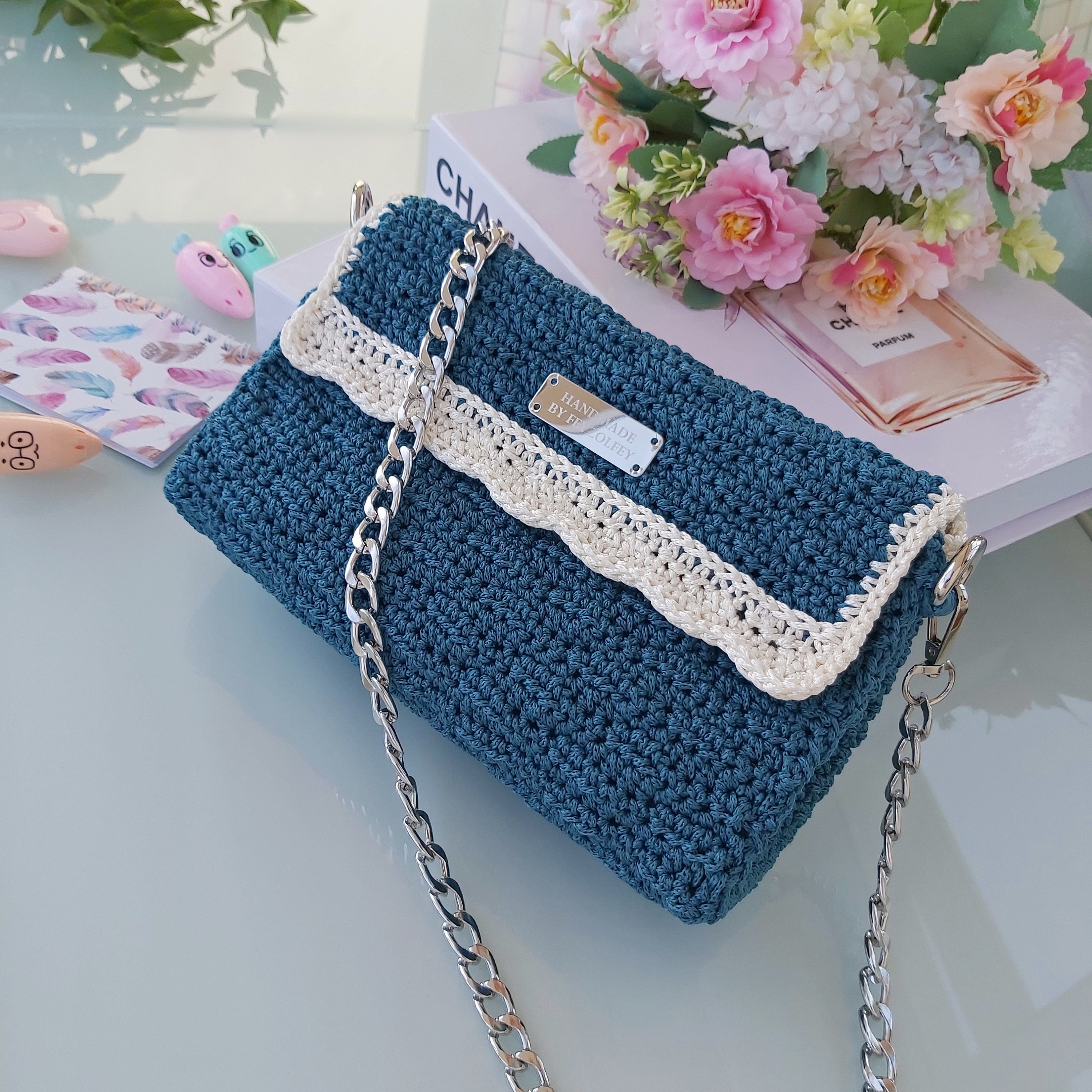 ☆人気☆【INSTANTFUNK】☆22SS Crocheted shoulder ba.g☆ CROCHET CROSSBODY BAG FOR DAILY USE | eBay