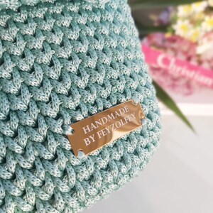 bag for events handmade bag crochet top handle purse spring purse ladies purse quilted bag saddle bag Medium shoulder bag woven bag purse teal blue bag women handbag knitted bag gift bag for women