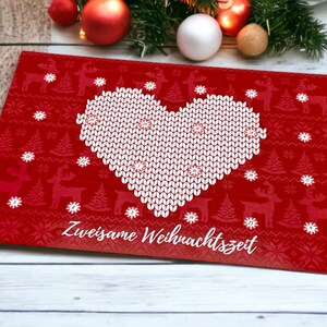 Adventskalender für Paare Zweisame Weihnachtszeit Weihnachtskalender für die Weihnachten Geschenk Adventszeit Freundin und Freund Bild 3