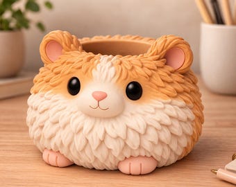 Hamster Pen Holder STL - 3D Print Fluffy Animal Organizer
