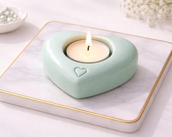 Heart Memorial Candle Holder STL – Remembrance Tealight Holder for Loved Ones