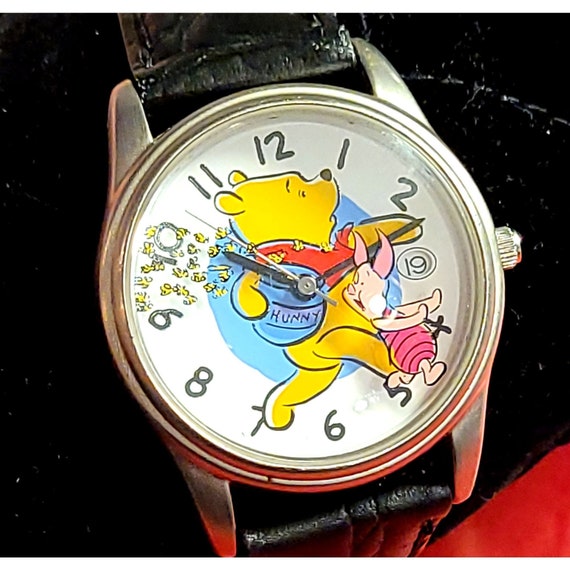 1990s Timex Disney Alice in Wonderland Watch Vintage Womens Disney Alice  and White Rabbit Watch 