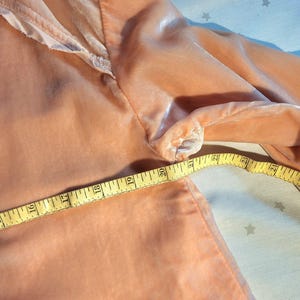 Top de manga larga estilo western relajado color melocotón de terciopelo aplastado de Free People imagen 10