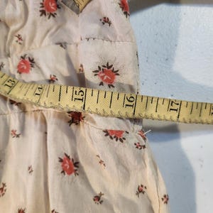 Free People Boho Cottagecore weites Bein Neckholder Pullover Strampler Floral XS Bild 8
