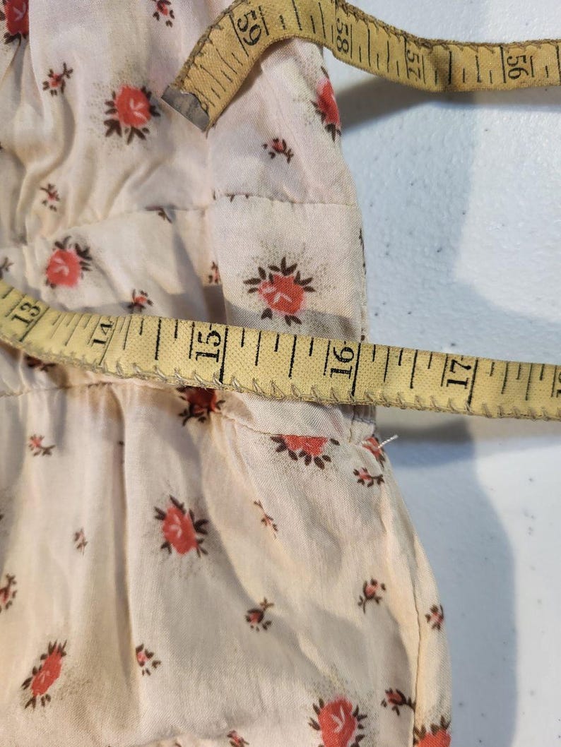 Free People Boho Cottagecore weites Bein Neckholder Pullover Strampler Floral XS Bild 8