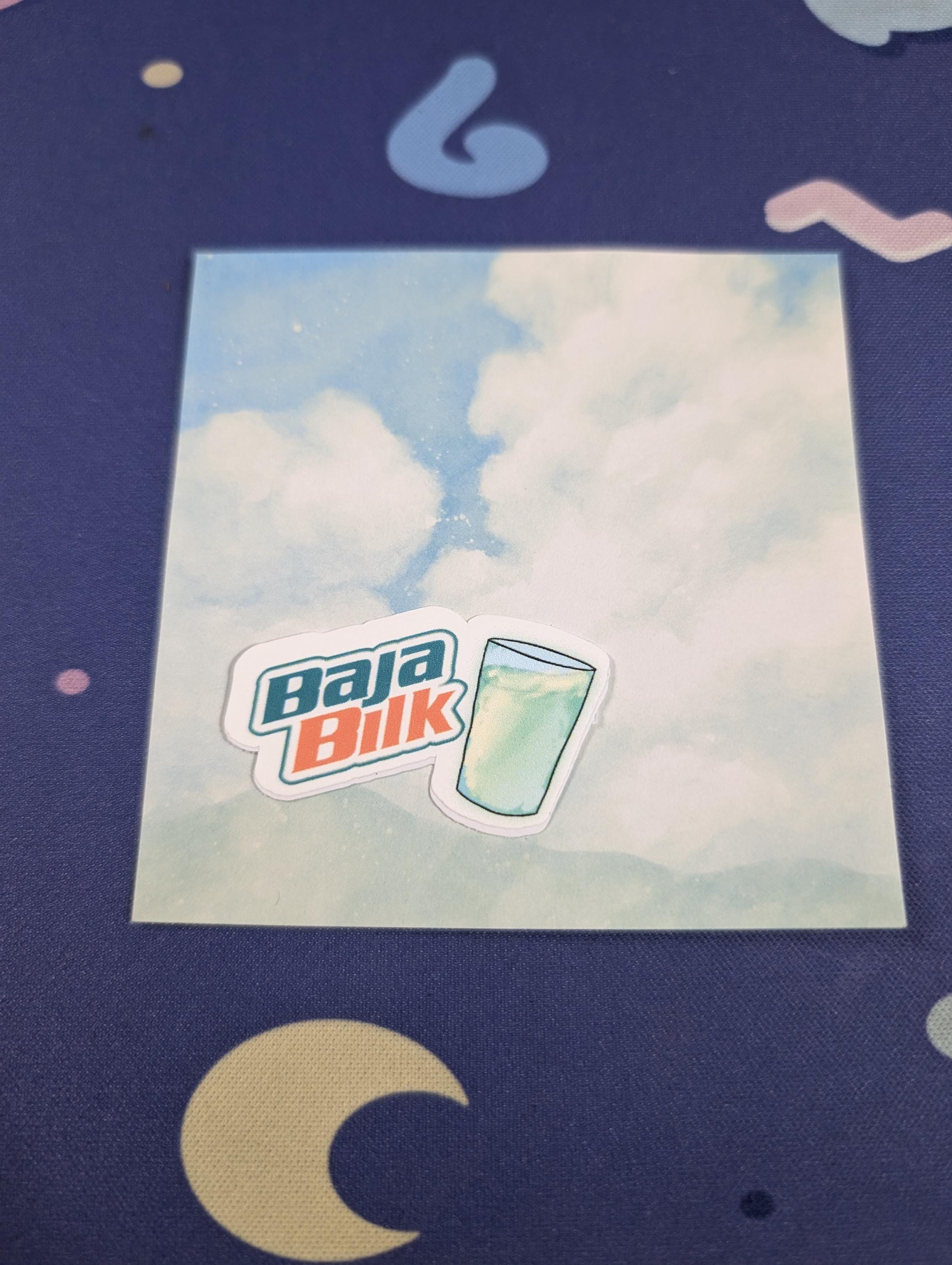 Hmmc Sticker Soda Milk Meme (silk? Bilk? Pilk?) - Sticker - Etsy