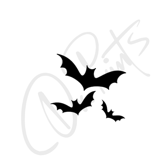 Bat set Car Sticker Bat Car Decal Bat Car Set Bat Vinyl Decal Bat Sticker Bat Decal Bat Set For Car Bat Set Halloween Decal Halloween Car