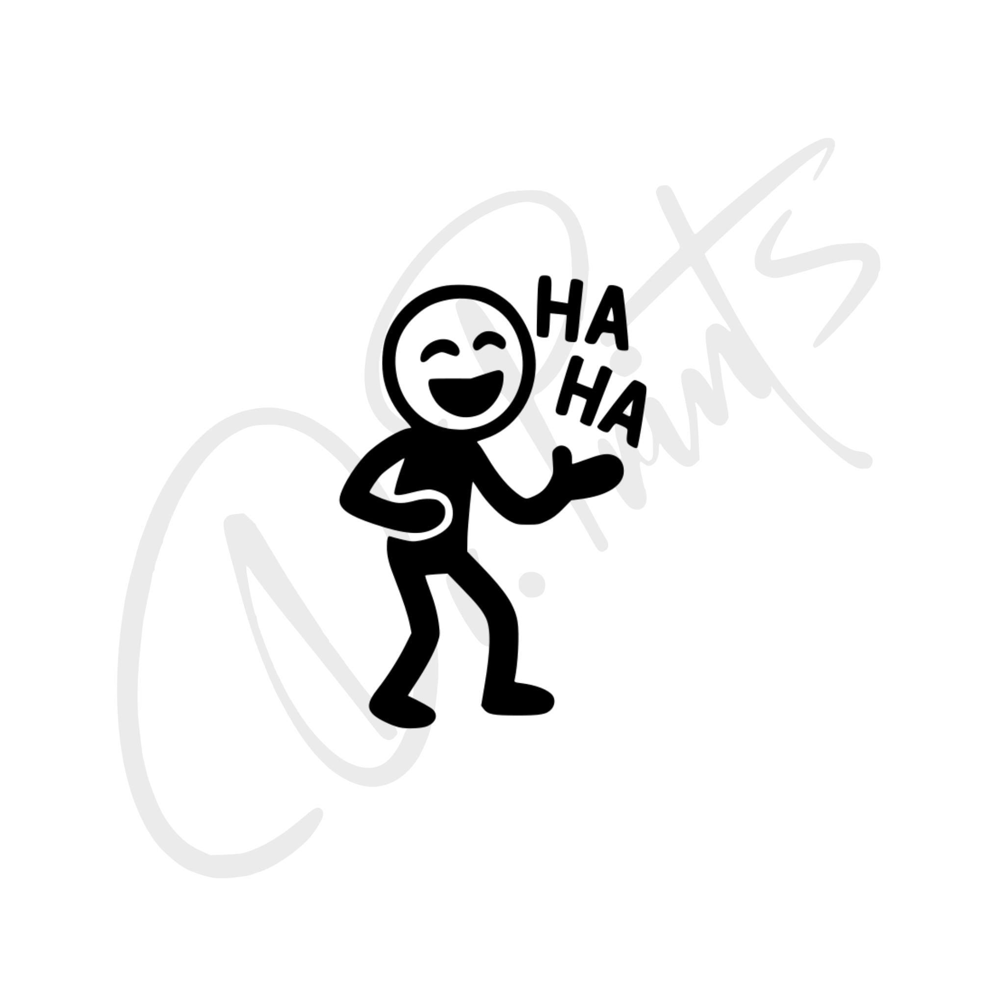 Laughing Stickman Face
