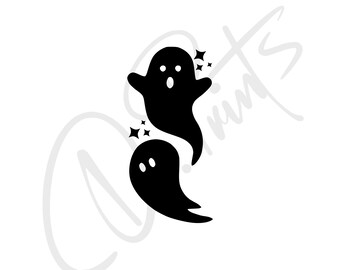 かわいいお化けの車のステッカー、ハロウィンの窓用ステッカー