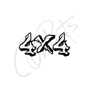 4x4 Car Decal 4x4 Car Sticker 4x4 Truck Decal OffRoad Decal Off Road Sticker Vinyl 4x4 Adventure decal Mountain decal