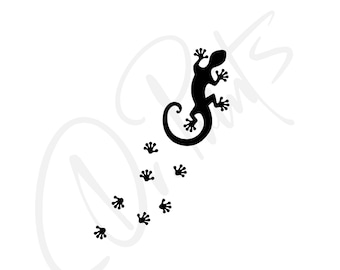 Lizard Car Sticker Lizard Car Decal Lizard Paws Decal Lizard Paws Sticker Funny Car Decal