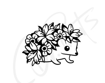 Hedgehog Car Decal Hedgehog Sticker Hedgehog Car Sticker Cute Hedgehog Decal