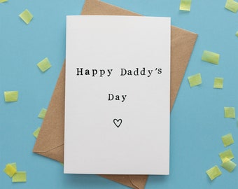 Father's Day Card | Happy Daddy's Day Card | Cute Card | Hand-Stamped | Irish Card | Doodle Card | Dad