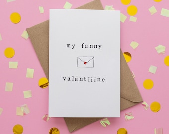 Cute Doodle Valentine's Card | Hand-Drawn Card | Irish Greeting Card | Valentine Card | Couple Card | Love