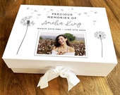LAUBLUST Personalisierte Hochzeitskiste Erinnerung