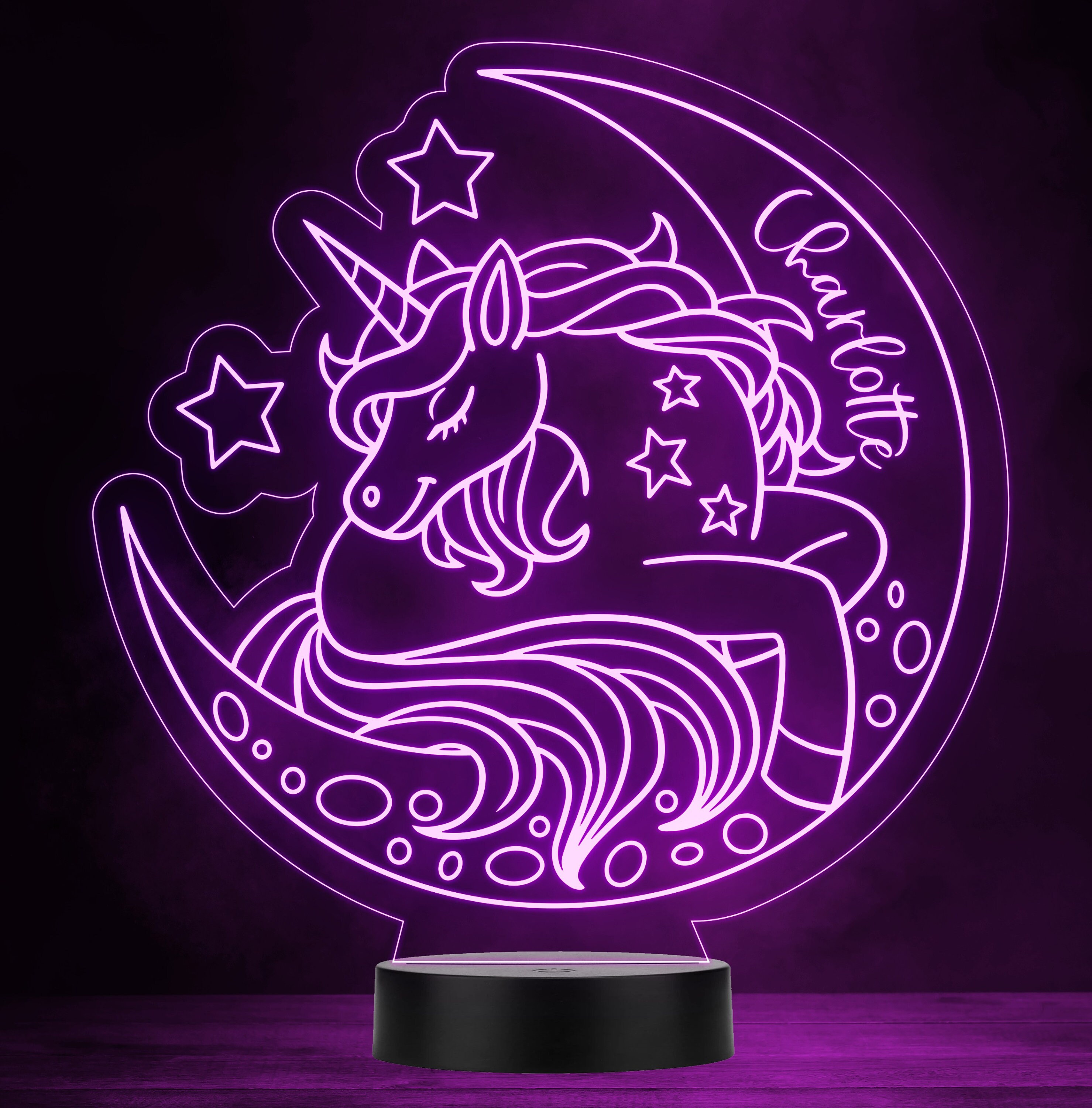 Unicorn moon lamp best sale