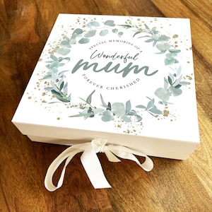 Memórias especiais Mum Memorial Square Memory Remembrance Box
