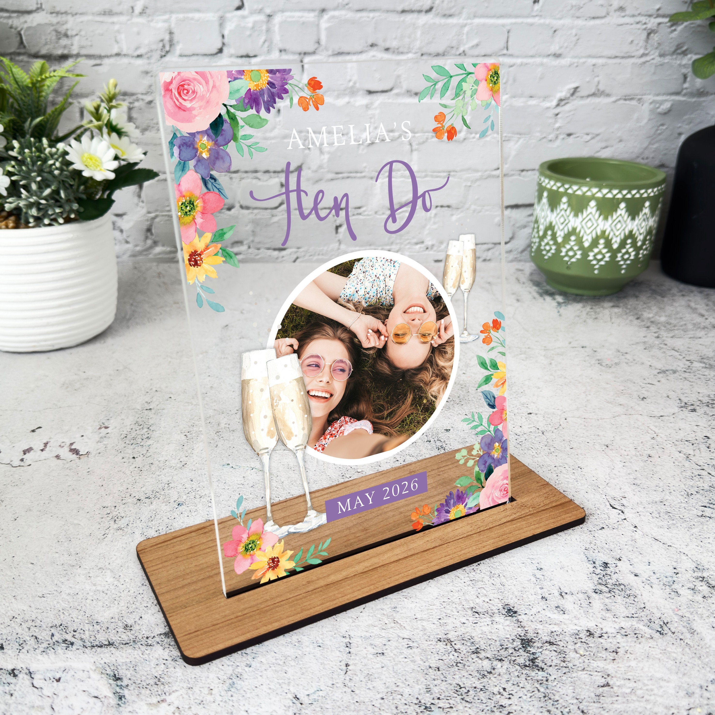 Personalized Wooden Sign Heart With Date Frame Couples Custom Wood Sign Annivers