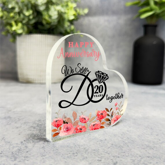 Regalo per 20 Anni di Matrimonio | Idee per Anniversario
