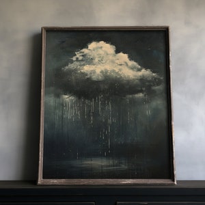 Set of 6 Dark Prints | Dark Academia Decor, Moody Art Prints, Gallery ...