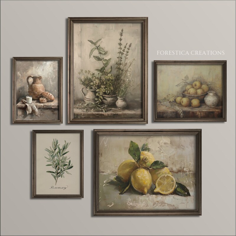 Rustic Kitchen Art - Etsy