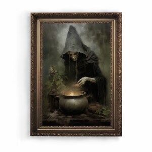 Let the magic unfold in your home with these witchy artworks, evoking an otherworldly aura.