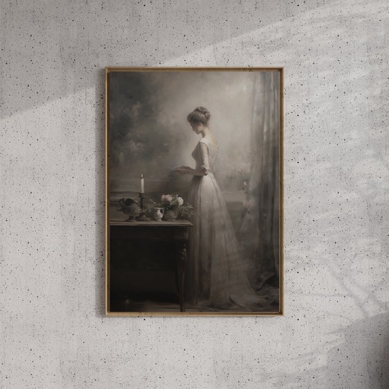 Elevate your interior with the allure of light academia prints, capturing the essence of romance and dark academia intrigue