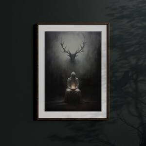 Ritual | Halloween Prints, Goth Home Decor, Dark Academia Decor, Gothic ...