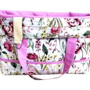 Stricken Projekte Tasche Häkeln Projekt Tasche Tasche für Stricken Reise Stricktasche Garn gehäkelte Tasche.