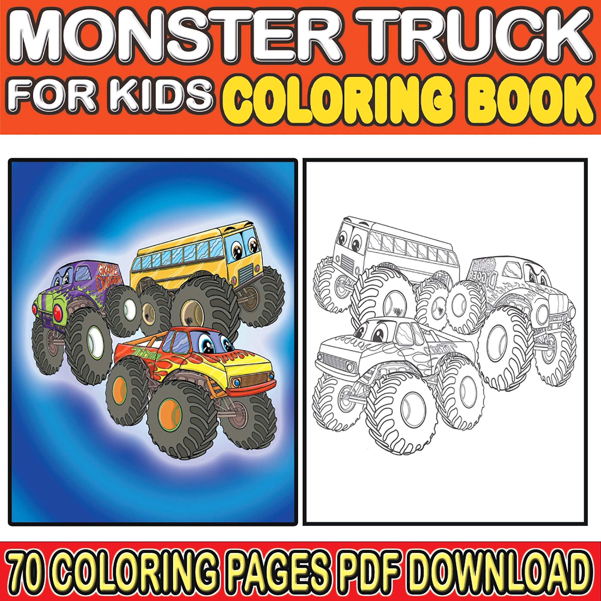 BOOK]-Monster Truck Scissor Skills Preschool Coloring Workbook for Kids  Ages 3–5: A Preschool Cutting and Coloring Activity Book Practice Monster  Truck for … Ages 3–5, 4–8 Little Boys and Girls
