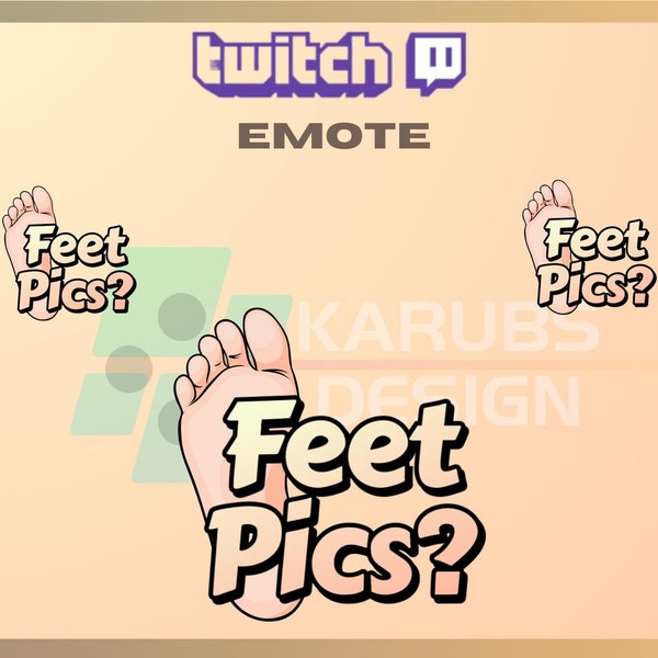 Twitch Feet Etsy