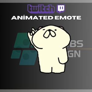 Animated Twitch, Kick Emote, Rocker Bear Emote, Party Emote, Music Emote, Dance, For Streamers-Instant Download / Ready to Use (transparent)