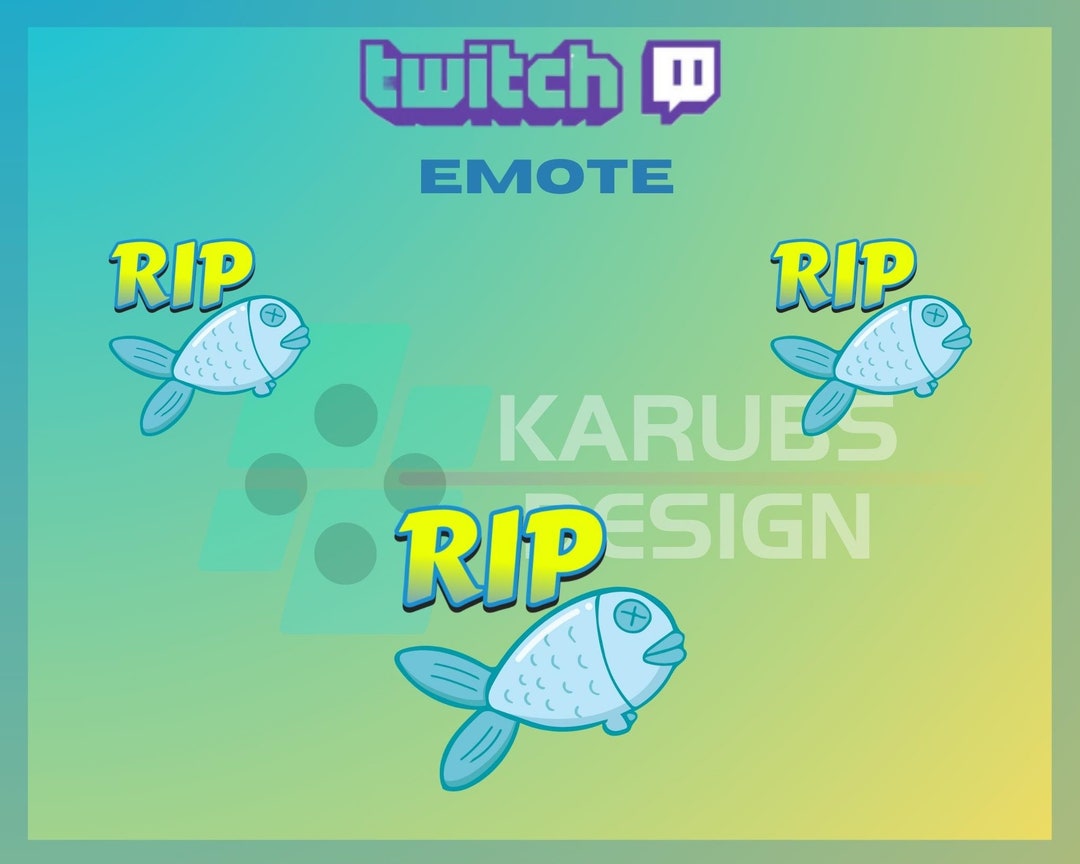 1 Zucken Emote, Emote Fisch reißen, Emote tot, Emote Tod, Fisch Emote
