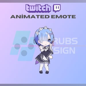 Animated Twitch, Kick Emote, Dancing Emote, Anime Girl Emote, Cute Emote, Dance, For Streamers-Instant Download / Ready to Use (transparent)