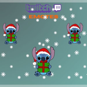 1 emote Twitch, emote point mignon, emote nouvel an, emote point Noël, pour streamers - téléchargement immédiat / prêt à l&#39;emploi PNG (transparent)