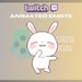 see more listings in the •Single Animated Emotes section