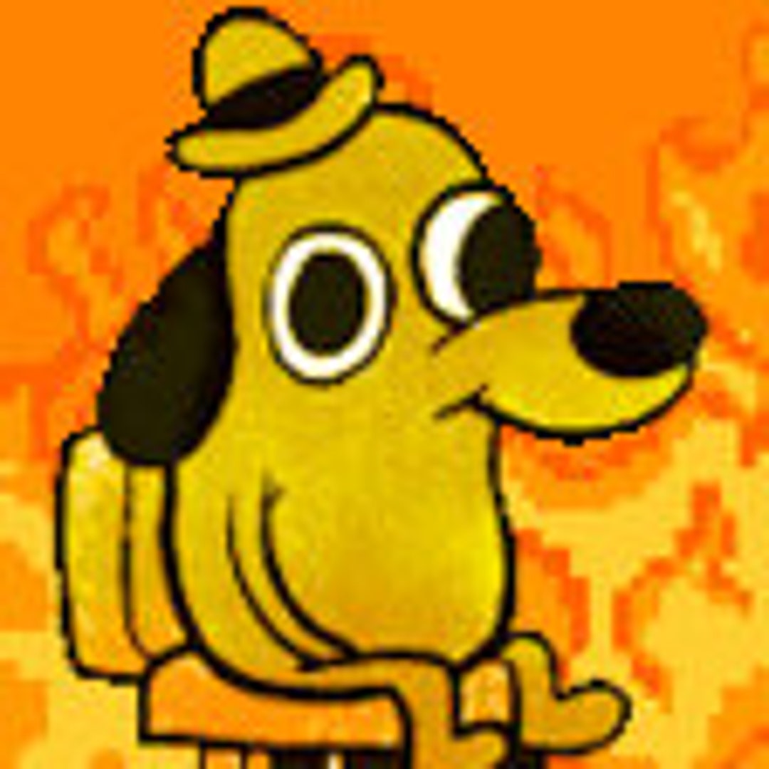 ANIMATED This is Fine Meme Emote Twitch or Discord, Kawaii Emotes, Meme