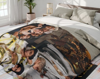 SB19 Blanket Collage PHOTO,  Artic Fleece, Gift For A'TIN & Ppop, SB19 Merch, Philippines, Filipino Gift, Pablo, Justin, Ken, Josh, Stell