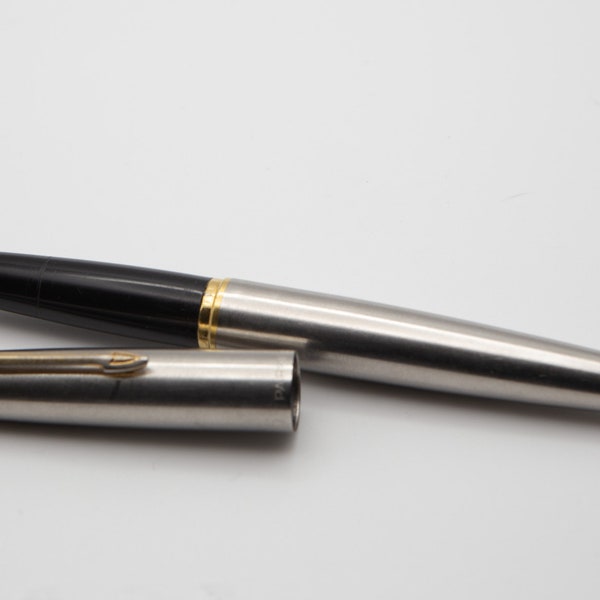stylo plume PARKER 45 Flighter DeLuxe vintage fabriqué en Australie - Corps personnalisé
