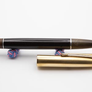 Vintage Aurora 88 Fountain Pen 14K Gold Nib Gold Plated Cap - 1940s