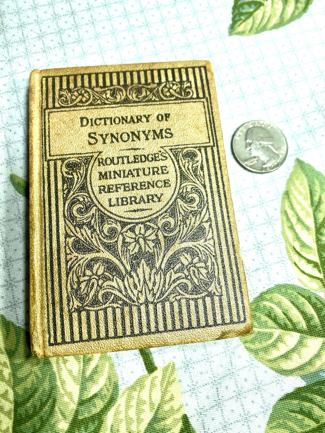 Vintage 1900s Dictionary of Synonyms Routledge's Etsy