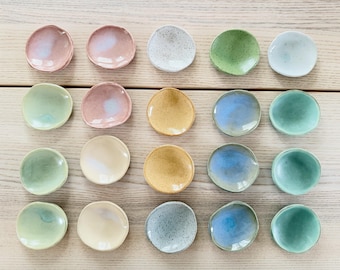 Handmade Ceramic Ring Dish: Coastal Maine Decor