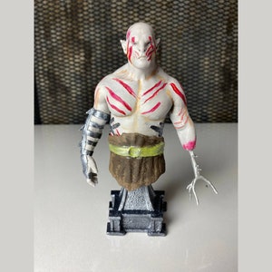 Seigneur des anneaux Azog, figurine Azog de 7 po., Satute Seigneur des ténèbres du Mordor